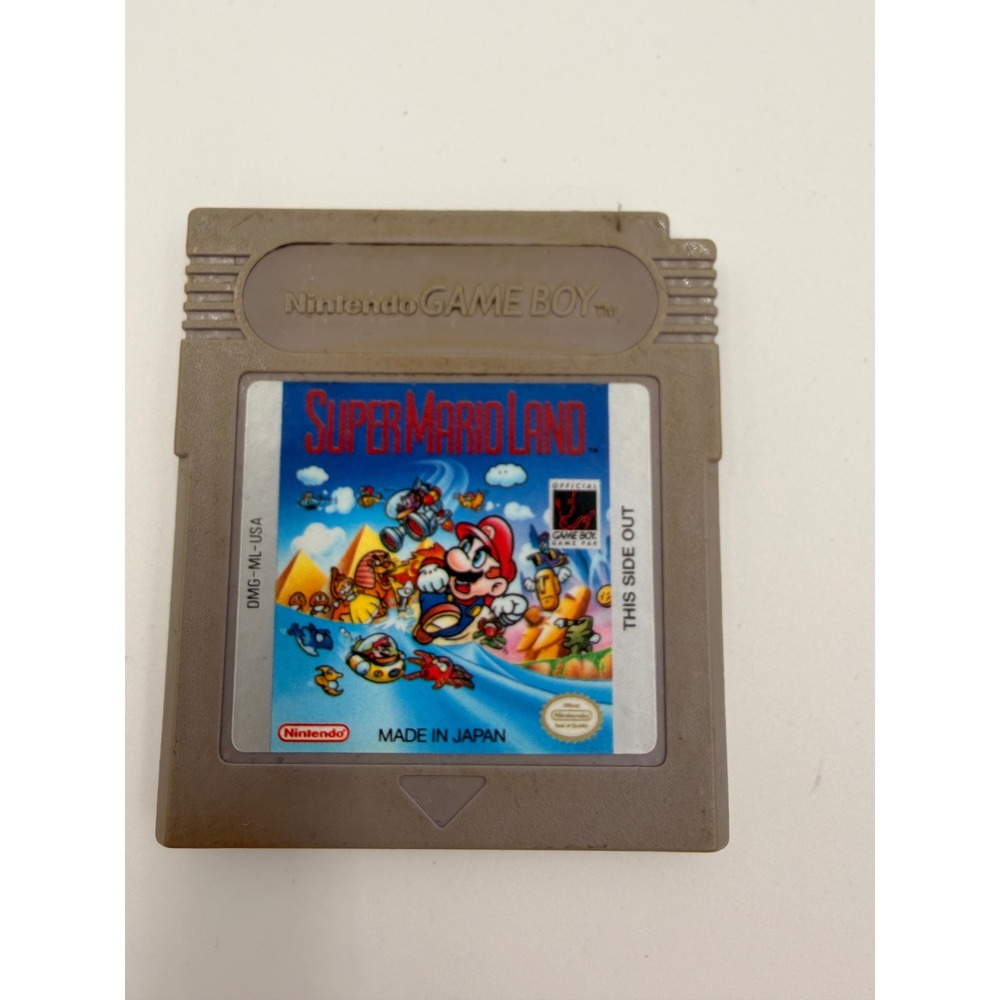 Nintendo Game Boy Super Mario Land Video Game Cartridge DMG-ML-USA Made in Japan